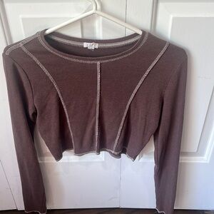 Garage longsleeve top